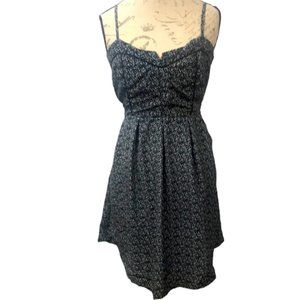 Rimy👗Blue Print Mini Dress Size L